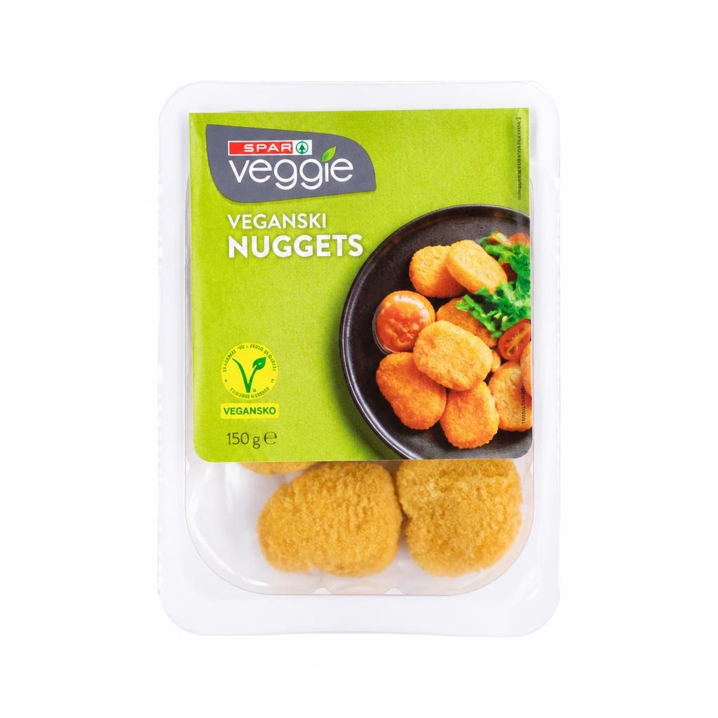 Spar Veggie veganski nuggets 150 g Akcija v trgovini Spar