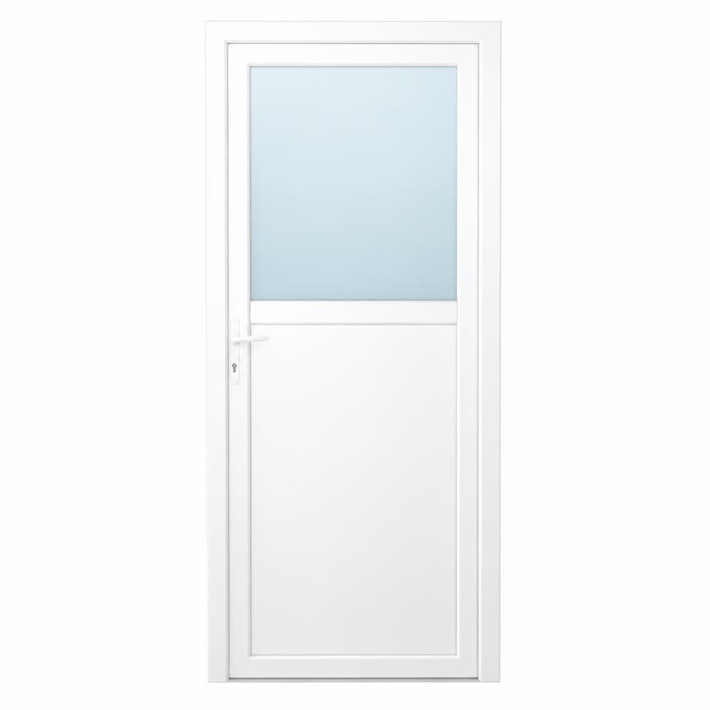 PVC stranska vhodna vrata Kolpa KF02 88/98 x 198 cm Akcija v trgovini Bauhaus