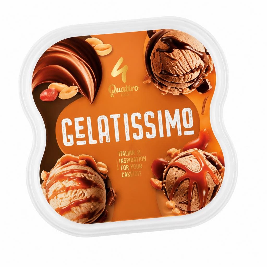 Sladoled Gelatissimo 1,65 l Akcija v trgovini Mercator