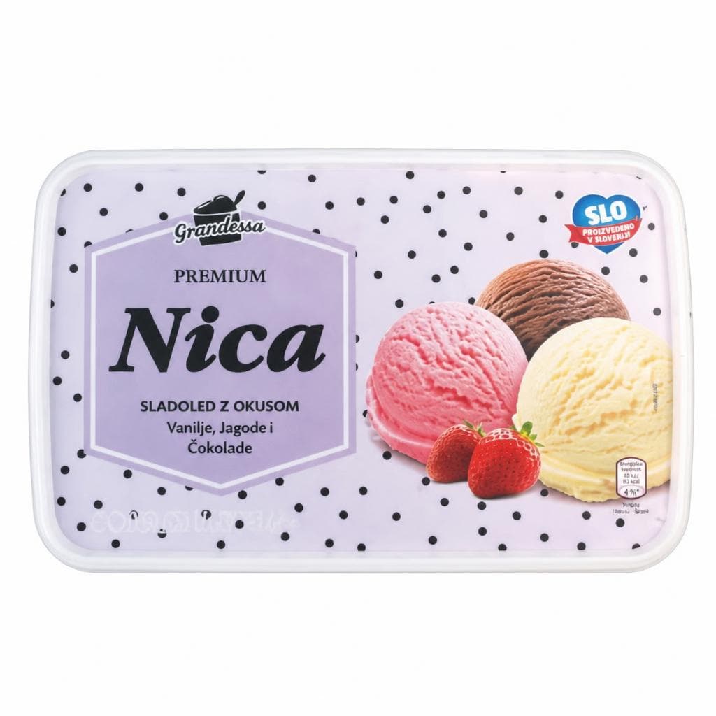 Grandessa Premium Sladoled Nica 2 l Akcija v trgovini Hofer