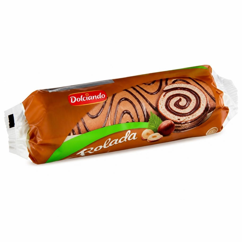Dolciando rolada z lešnikovo kremo 250 g Akcija v trgovini Eurospin