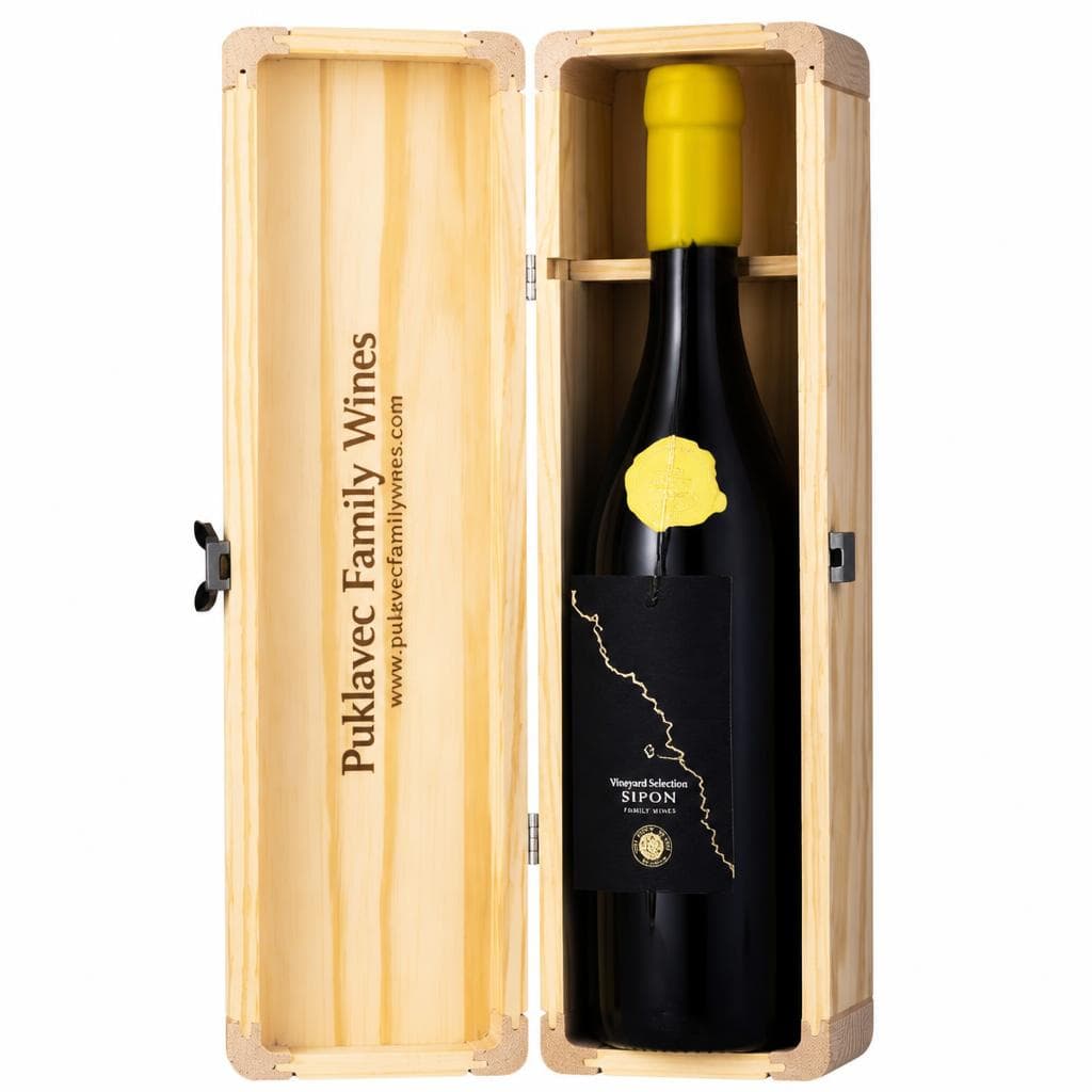 PUKLAVEC Šipon belo vino 0,75 L Akcija v trgovini Kompas Shop