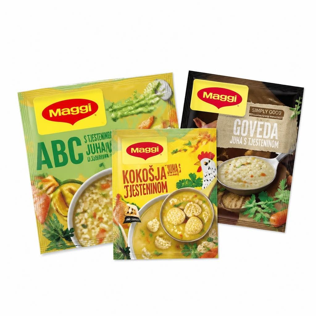Juhe Maggi od 39 do 67 g Akcija v trgovini Spar