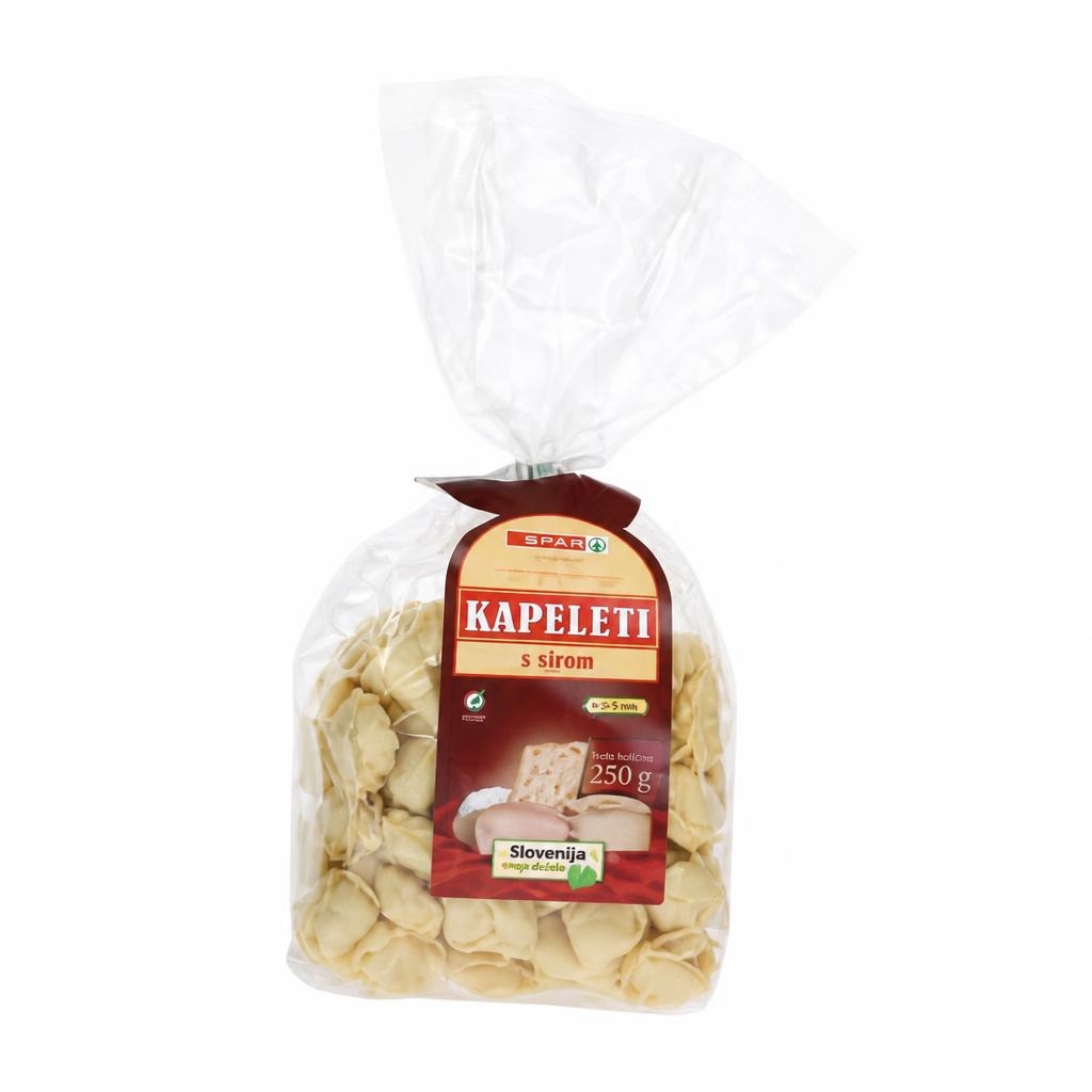 Kapeleti s sirom 250 g SPAR Akcija v trgovini Spar
