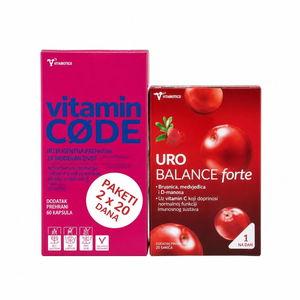 Vitamin Code prehranska dopolnila - Akcija v trgovini E.Leclerc