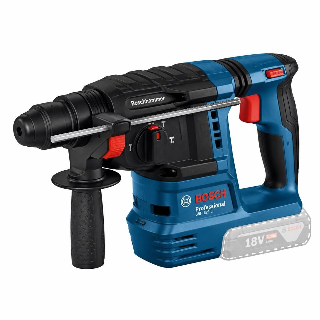 Bosch Vrtalno kladivo 'GBH 185 - LI Solo' 18 V - Akcija v trgovini Bauhaus