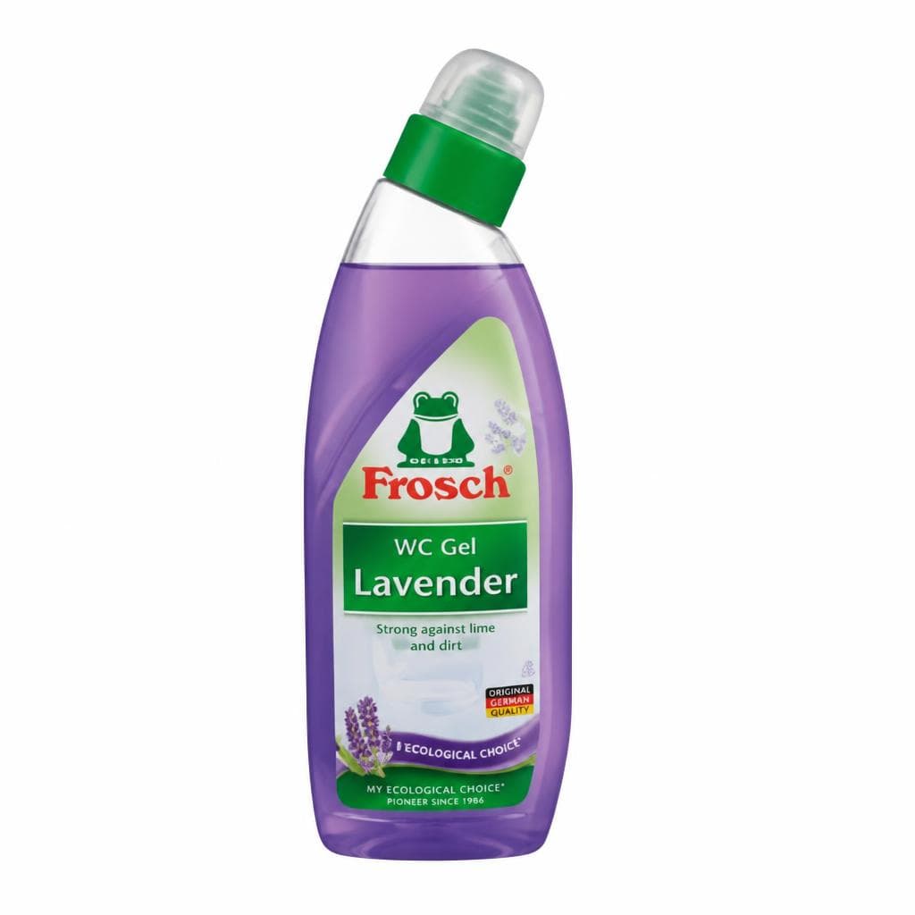 Frosch gel za čiščenje WC školjke z vonjem sivke 750 ml Akcija v trgovini Dm
