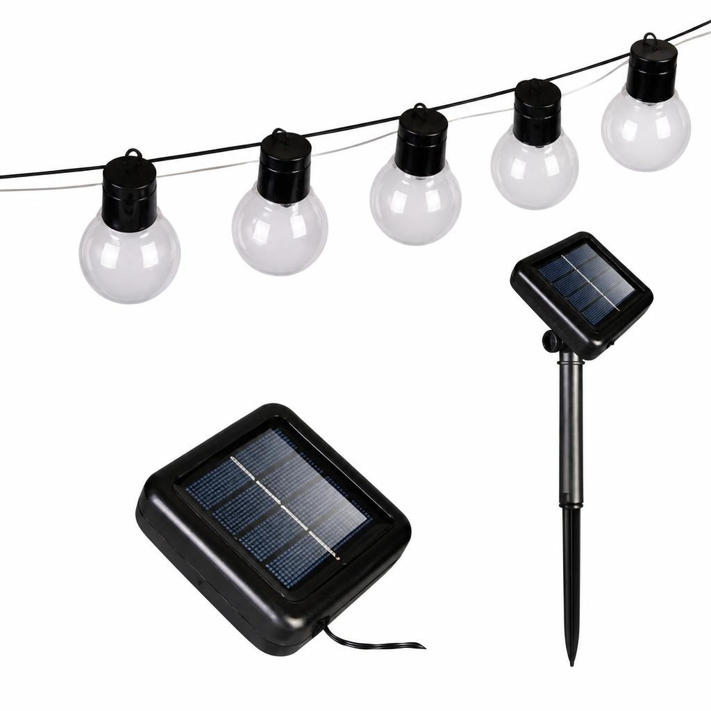 Solarna svetlobna veriga 5 m Akcija v trgovini Eurospin