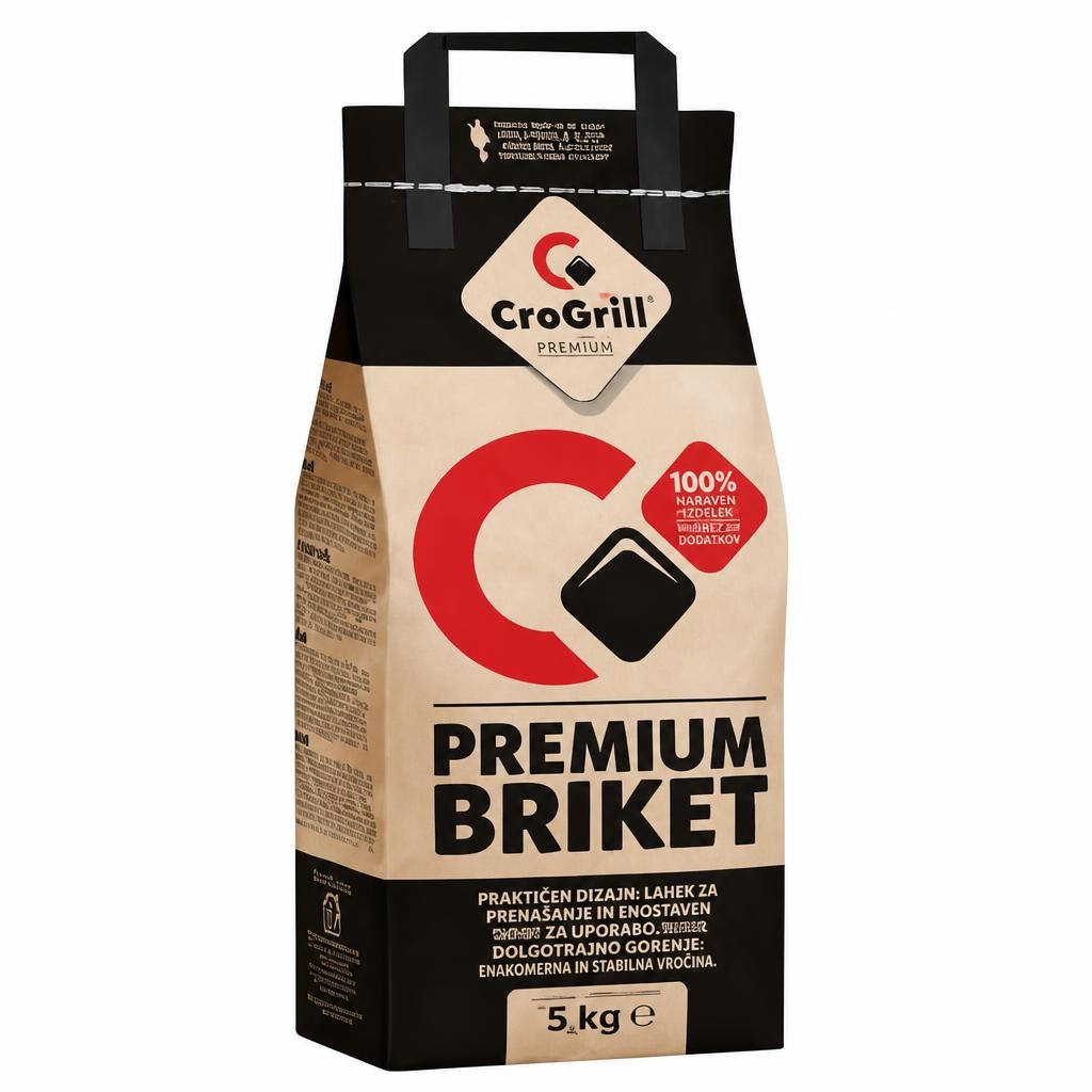 CROGRILL Leseni briketi za žar 5 kg - Akcija v trgovini Lidl