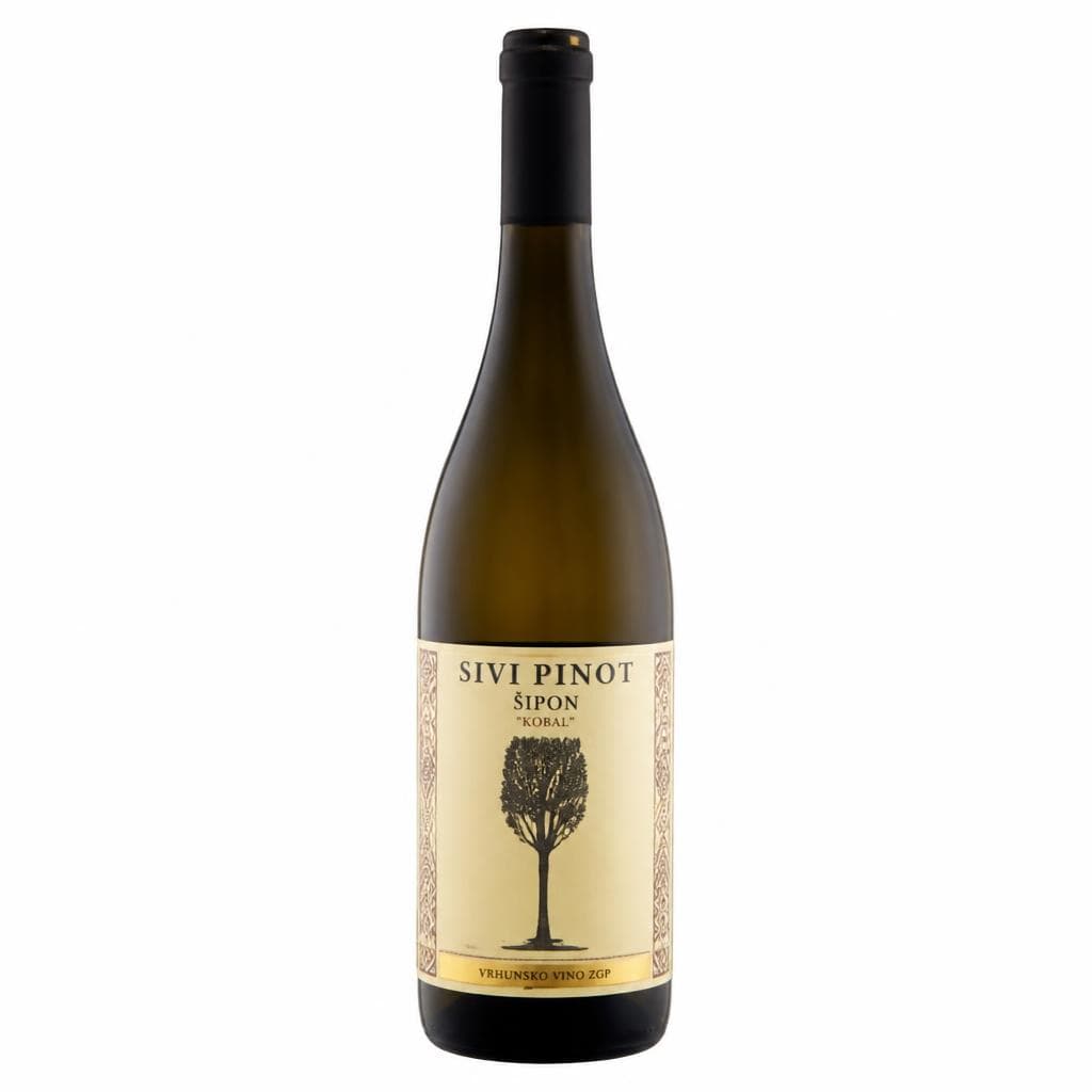 Kakvoostno vino ZGP Sivi Pinot ali Šipon "Kobal" 0,75 l Akcija v trgovini E.Leclerc