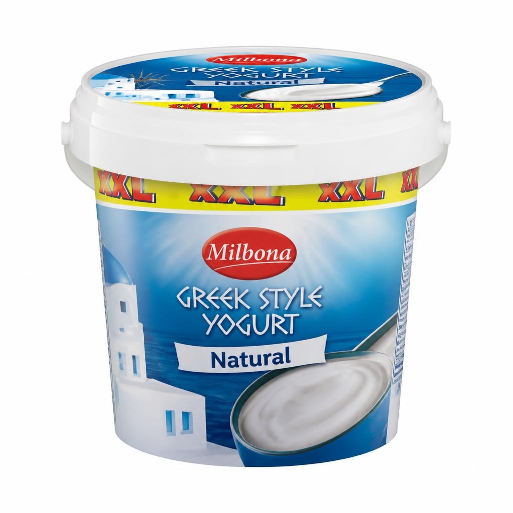 MILBONA Jogurt na grški način XXL 1.1 kg - Akcija v trgovini Lidl