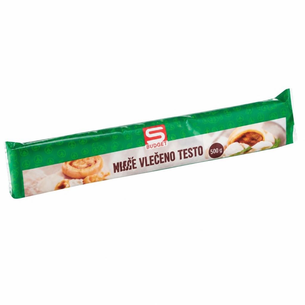 S-Budget vlečeno testo 500 g Akcija v trgovini Spar