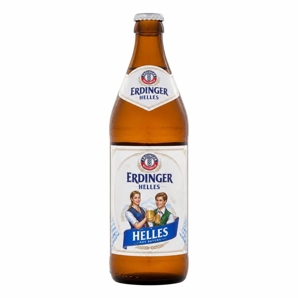 Erdinger Helles svetlo lager pivo 0,5 l Akcija v trgovini E.Leclerc