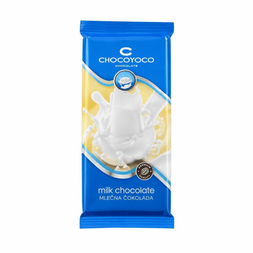 Chocoyoco mlečna čokolada 100 g Akcija v trgovini Spar