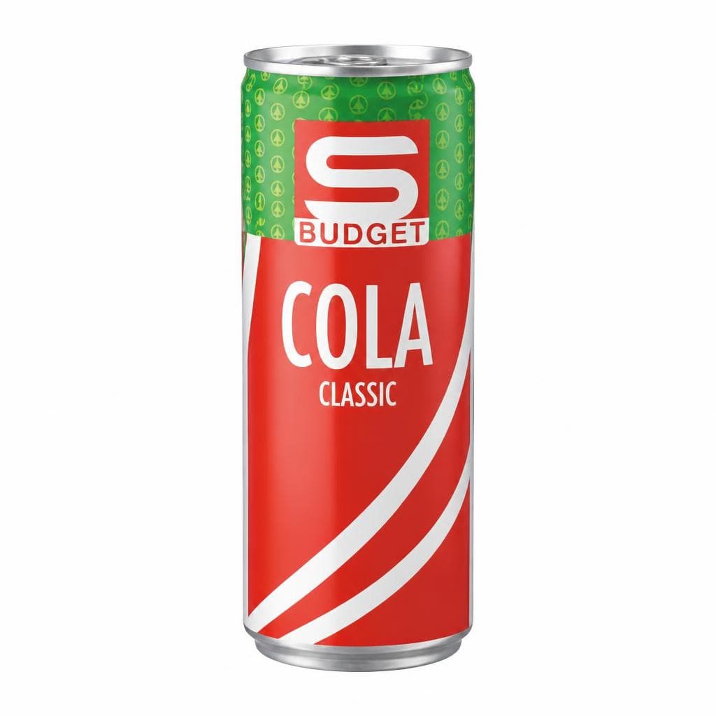 S-Budget cola classic 0,33 l Akcija v trgovini Spar