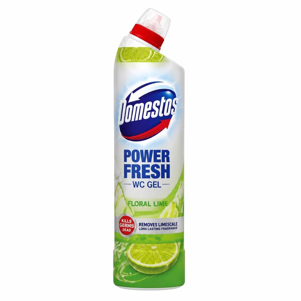 Domestos WC gel Floral Lime 750 ml Akcija v trgovini Tuš