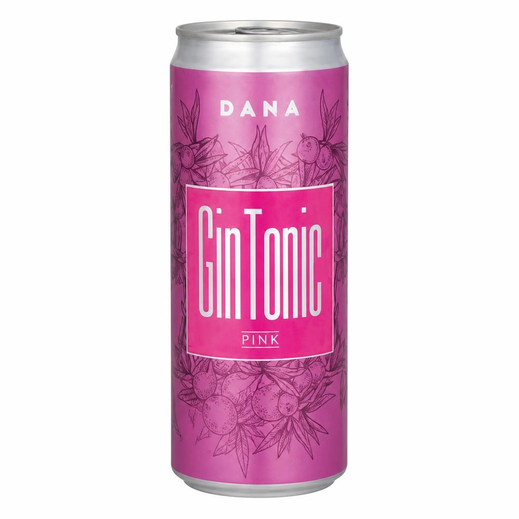 DANA Pink Gin Tonic 0,33 l - Akcija v trgovini Hofer