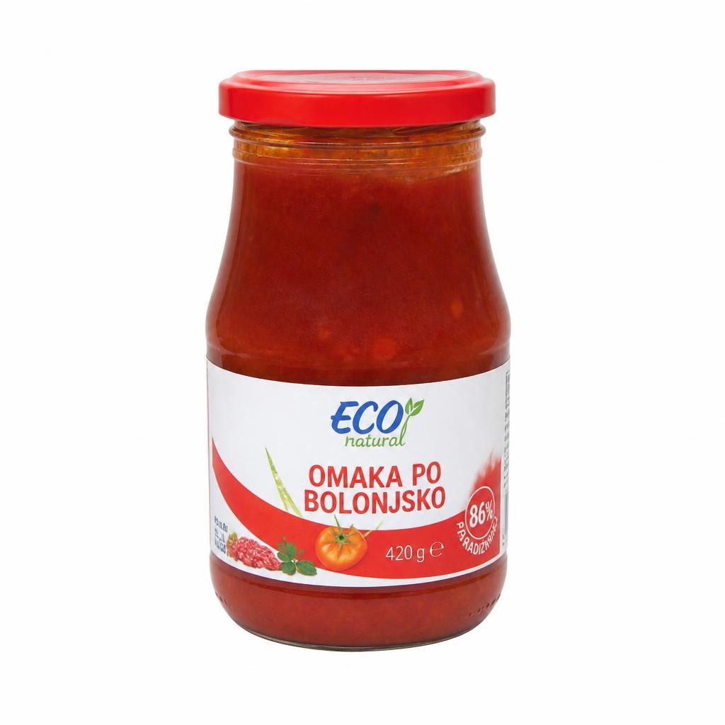 Eco omaka po bolonjsko 420 g Akcija v trgovini E.Leclerc