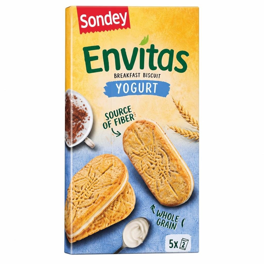 SONDEY Keksi z žitaricami 253 g - Akcija v trgovini Lidl
