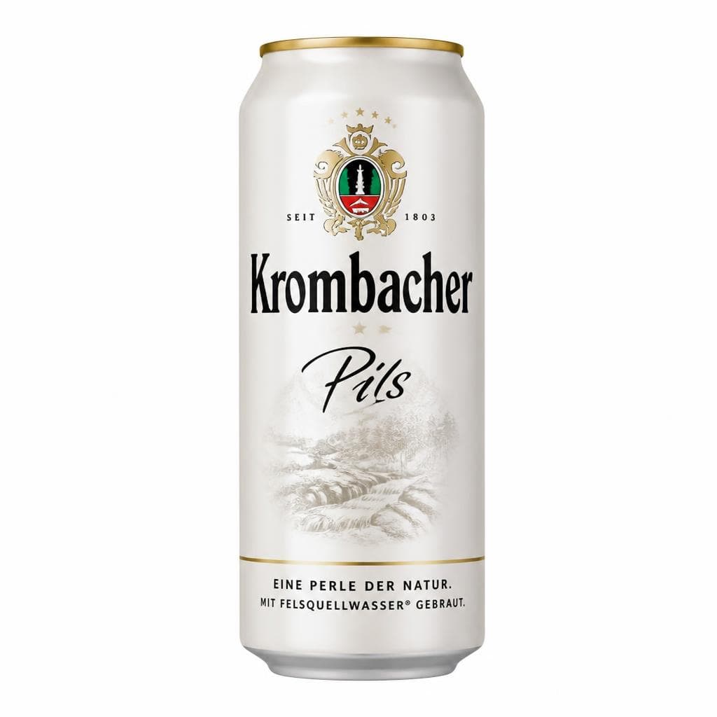 Svetlo pšenično pivo Krombacher 0,5 l Akcija v trgovini E.Leclerc