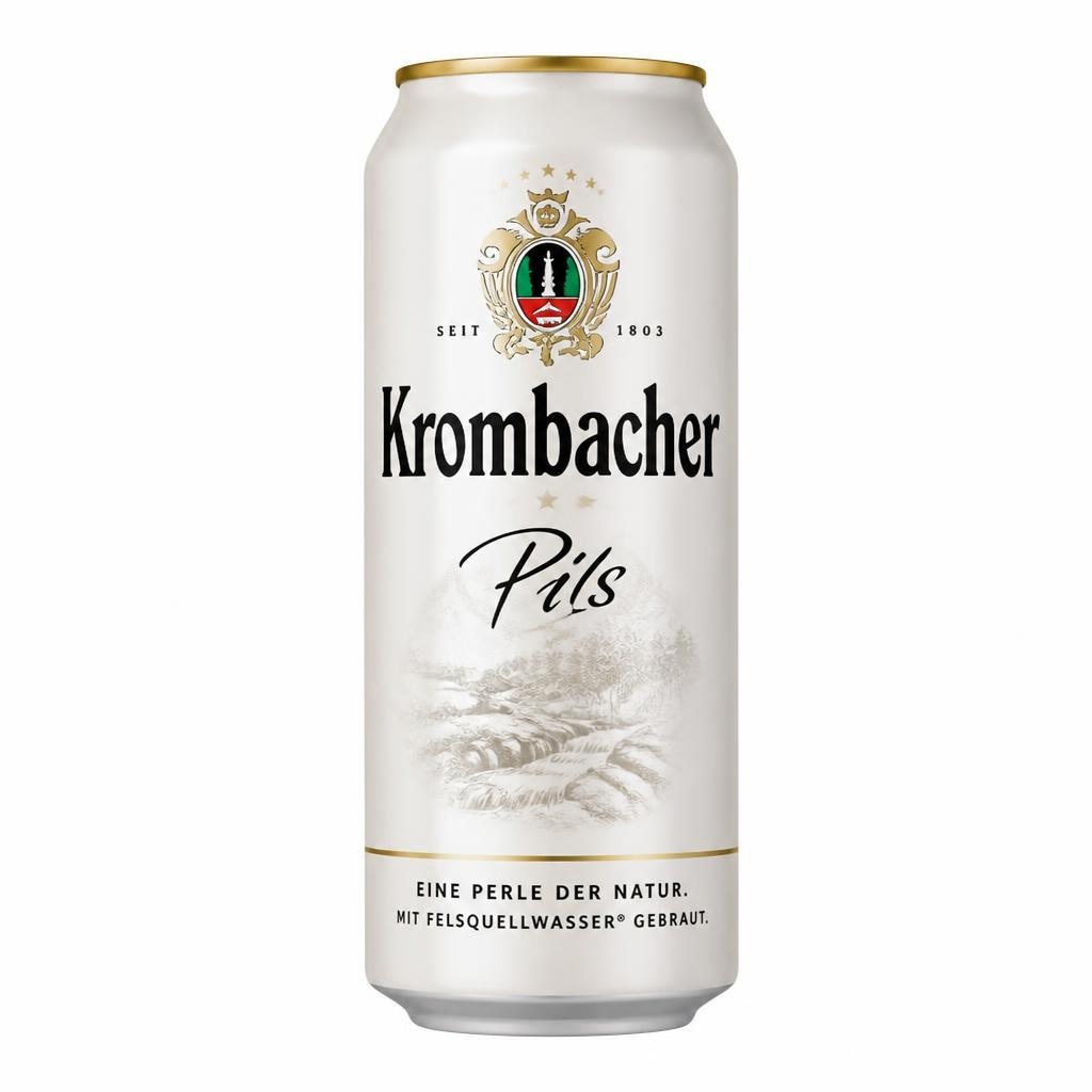 Svetlo pšenično pivo Krombacher 0,5 l Akcija v trgovini E.Leclerc