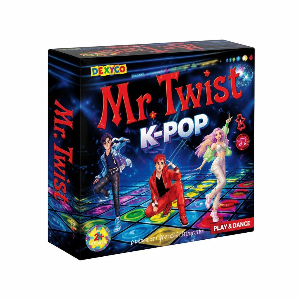 K-POP družabna igra Akcija v trgovini Mercator
