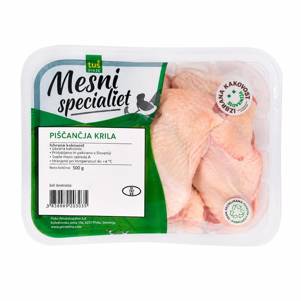 Piščančja krila 500 g Tuš - Akcija v trgovini Tuš