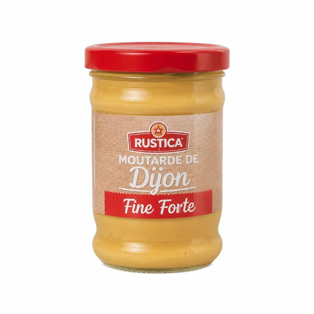 Dijonska gorÄica v kozarÄku 160 g Rustica Akcija v trgovini E.Leclerc
