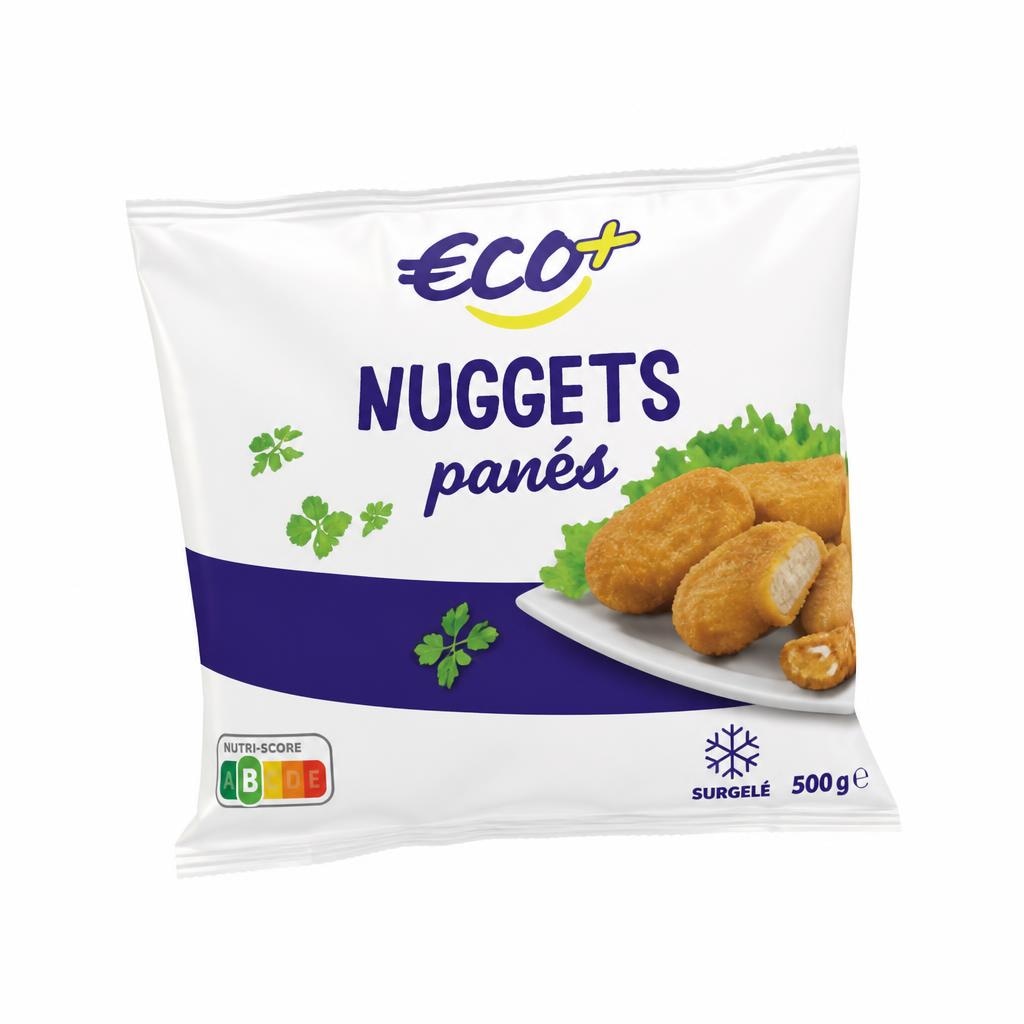 Piščančji medaljoni 500 g ECO+ - Akcija v trgovini E.Leclerc