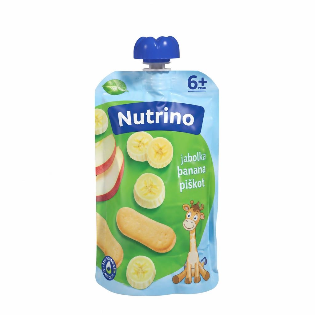 Nutrino kaša iz jabolk in banan s piškotom 100 g - Akcija v trgovini Dm