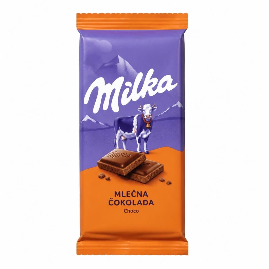 Mlečna čokolada Milka 190 g Akcija v trgovini Tuš
