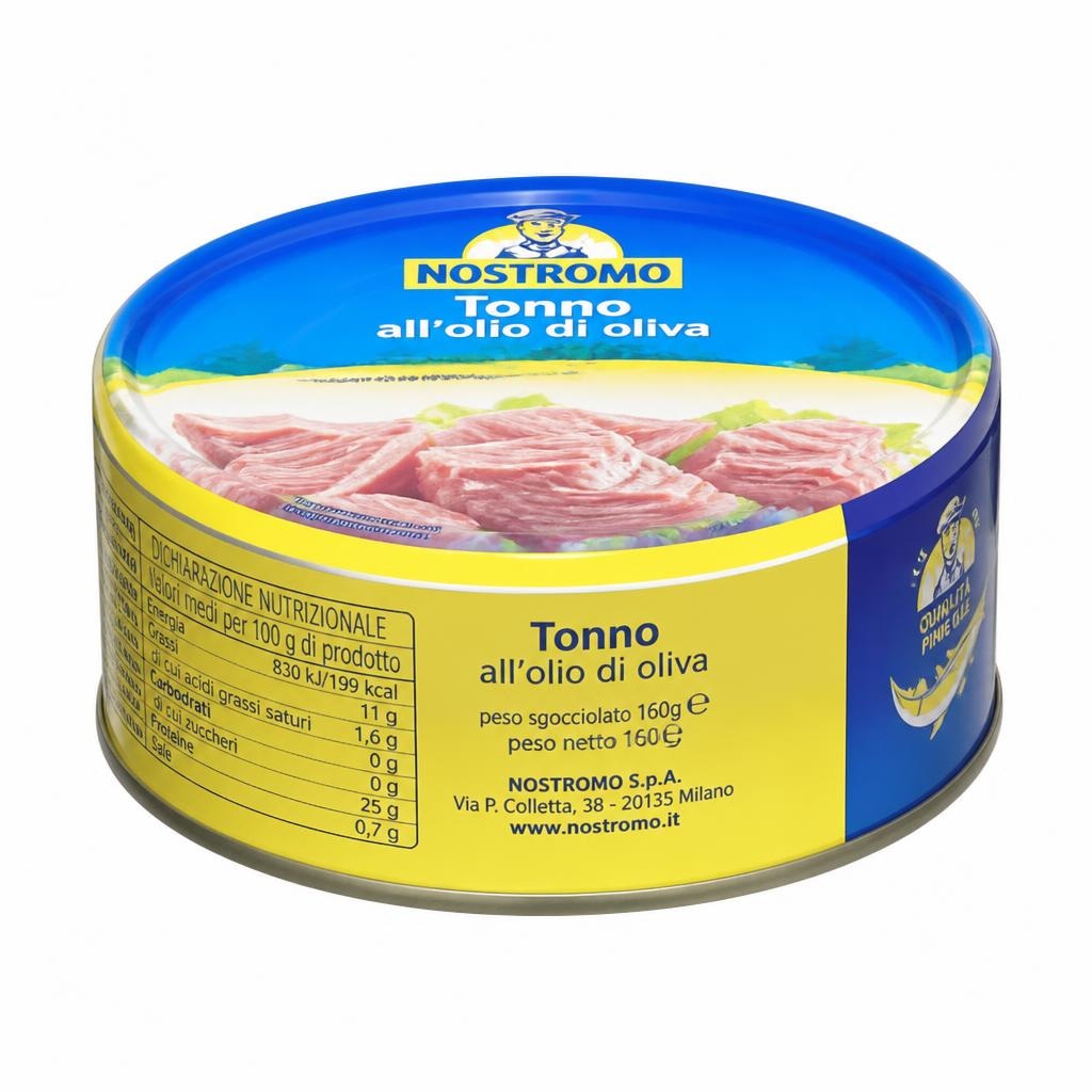 Tonno tunina v oljčnem olju 160 g Akcija v trgovini Eurospin