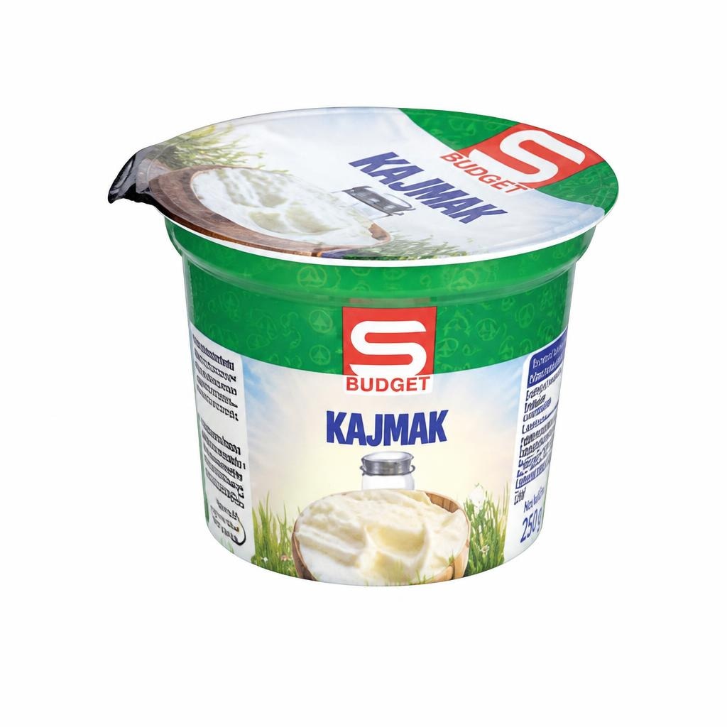 S-Budget Kajmak 250 g - Akcija v trgovini Spar