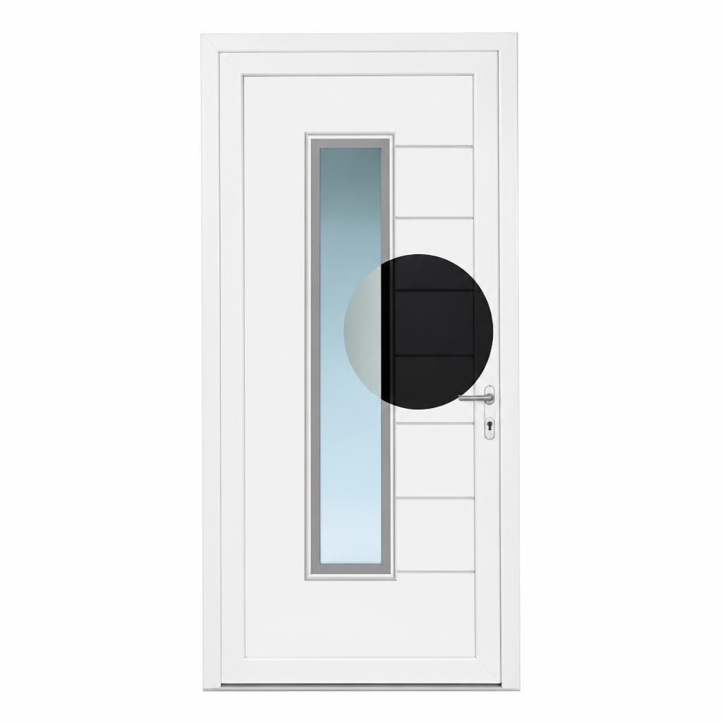 PVC vhodna vrata 'Tokyo KT171' Akcija v trgovini Bauhaus