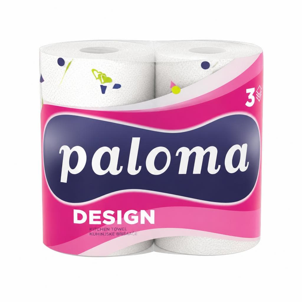 Paloma kuhinjske brisače Design 145 lističev Akcija v trgovini Spar