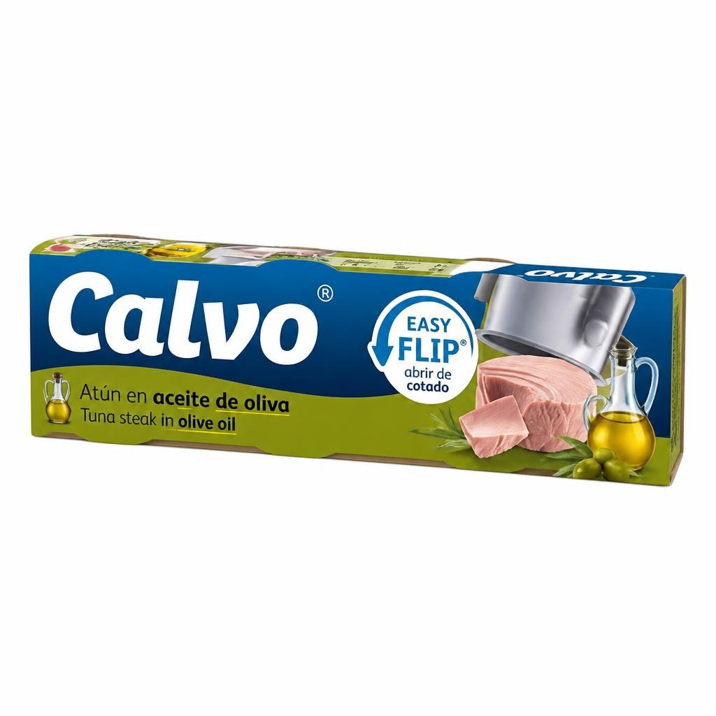 Tunina Calvo v oljčnem olju 4 x 65 g Akcija v trgovini Tuš