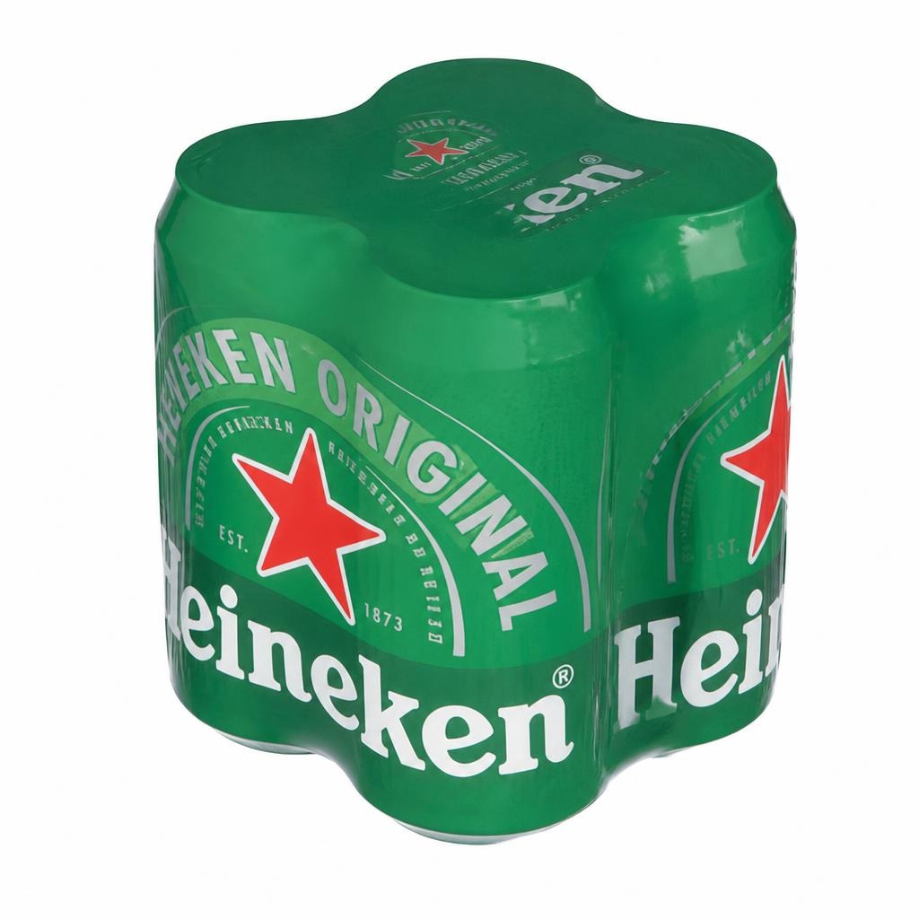 Pivo Heineken 4 x 0,5 l Akcija v trgovini Mercator
