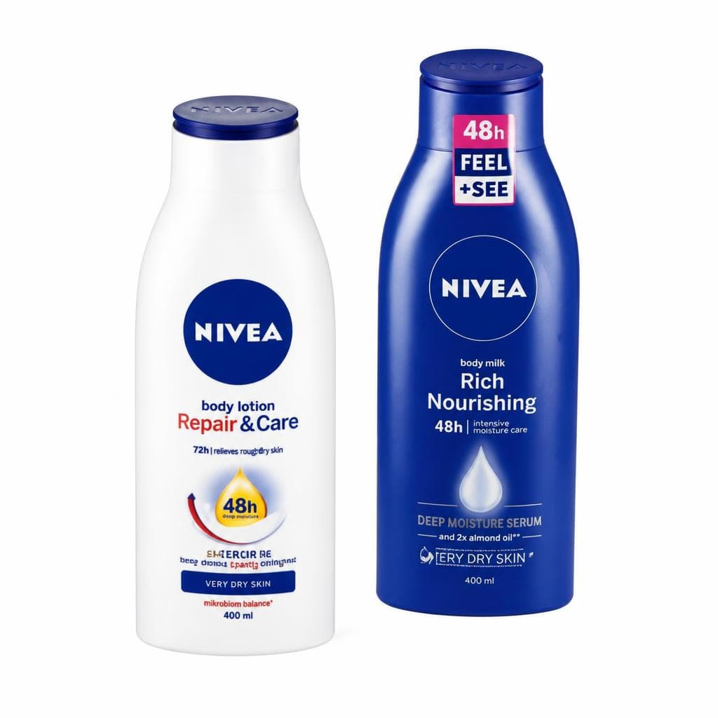Mleko ali losjon za telo Nivea 400 ml Akcija v trgovini Spar