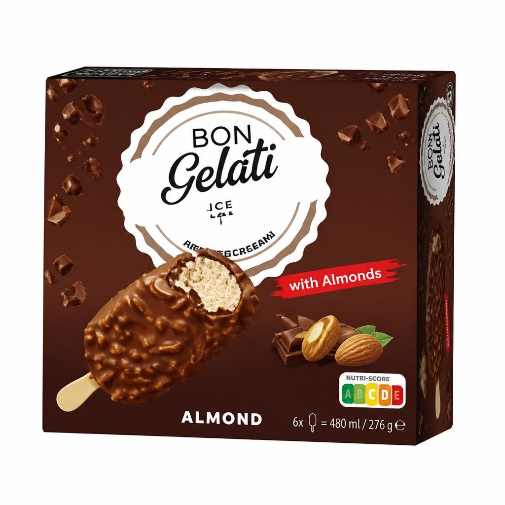 Bon Gelati sladoled na palčki 6 x 100 ml Akcija v trgovini Lidl