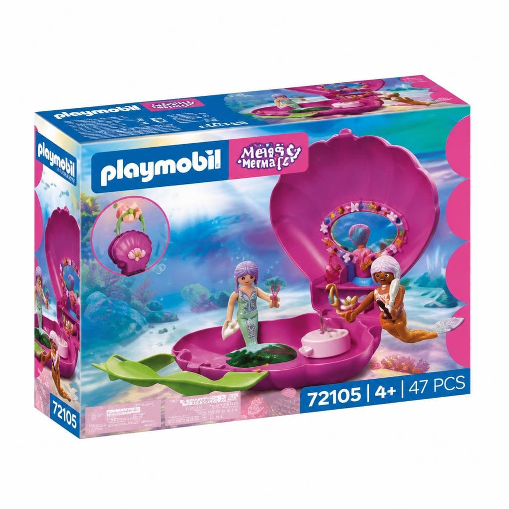 PLAYMOBIL TORBA S ŠKOLJKO SIRENA 17 PCS Akcija v trgovini Mueller