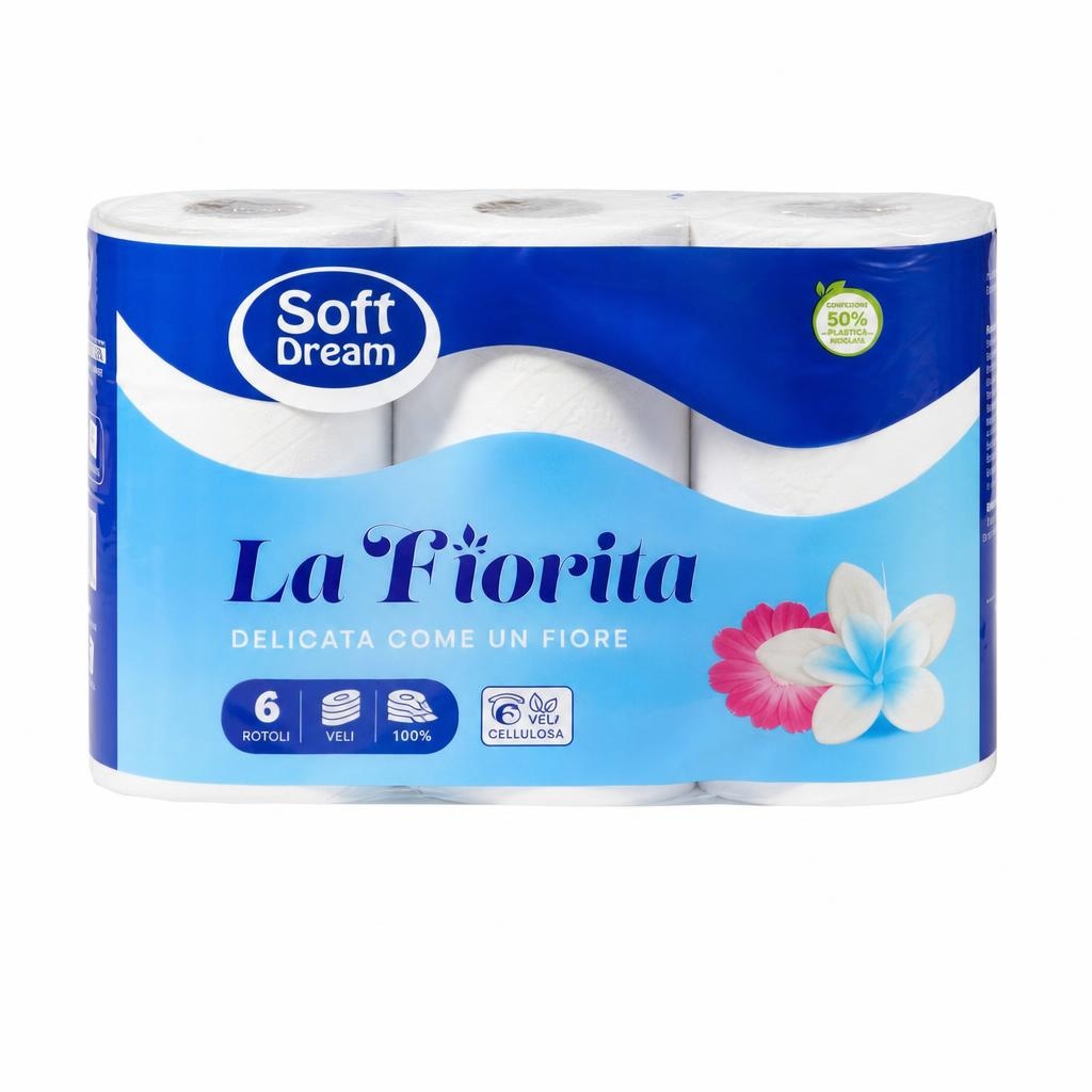 Soft Dream Toaletni papir 6 rol - Akcija v trgovini Eurospin