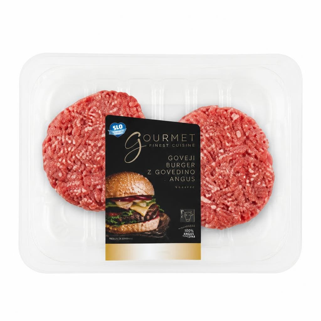 Gourmet Finest Cuisine goveji burger z govedino Angus 400 g Akcija v trgovini Hofer