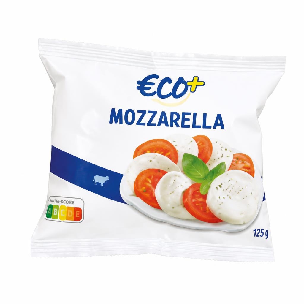 Sir Mozzarella Eco+ 125 g - Akcija v trgovini E.Leclerc