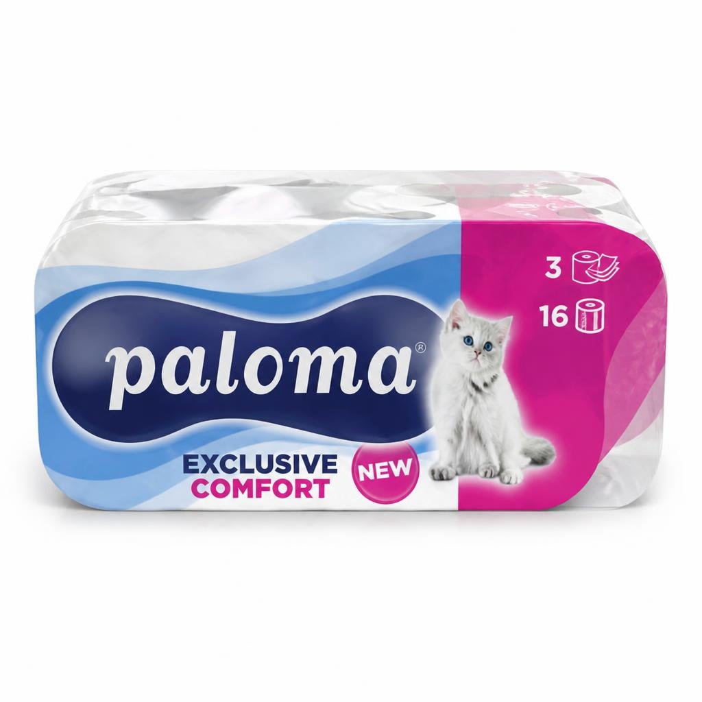 Toaletni papir Paloma 16/1 Akcija v trgovini Jager