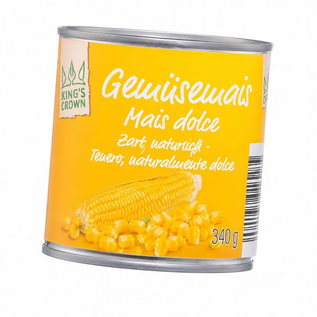 King's Crown Koruza v zrnju 425 ml/340 g - Akcija v trgovini Hofer