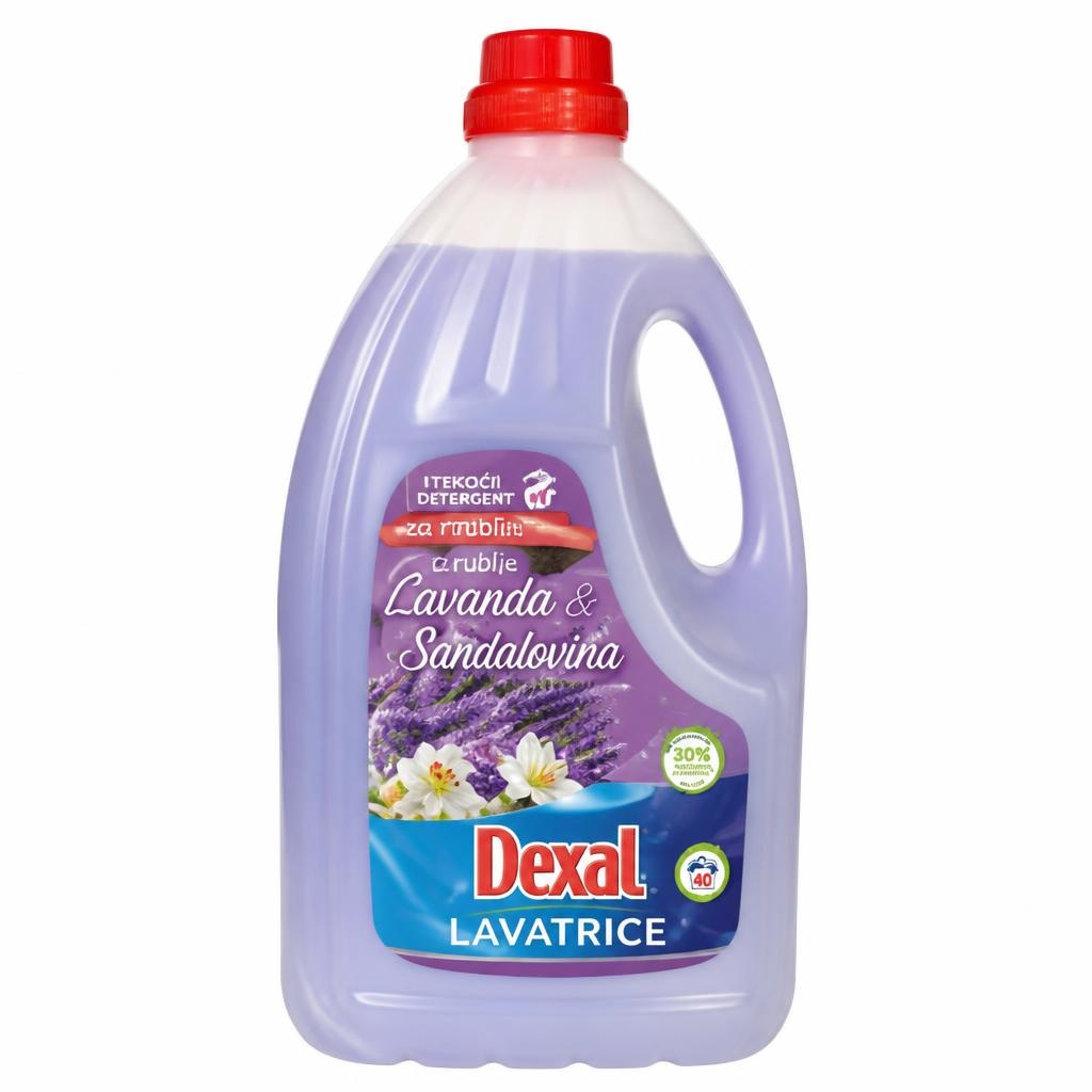 Dexal tekoči detergent, aloja/sivka 4 l Akcija v trgovini Eurospin
