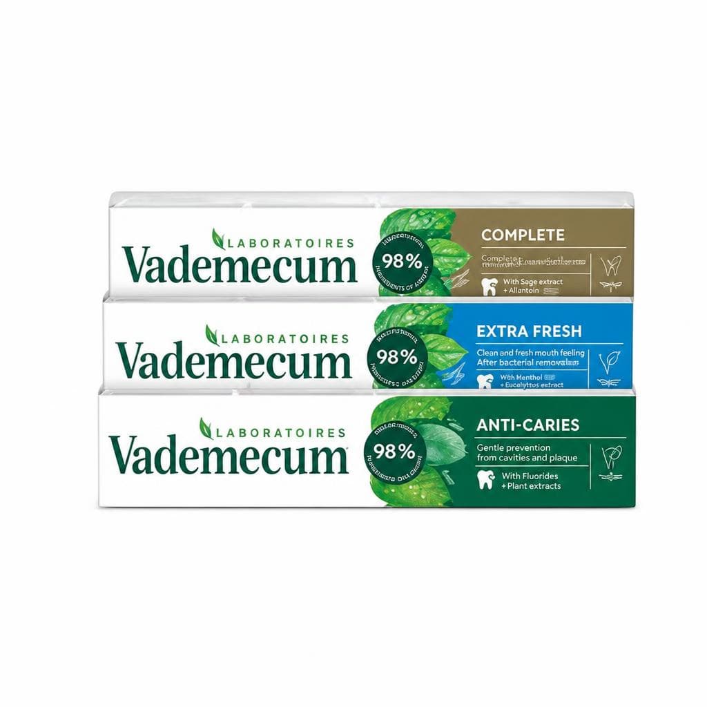 Zobna pasta Vademecum 75 ml Akcija v trgovini Tuš
