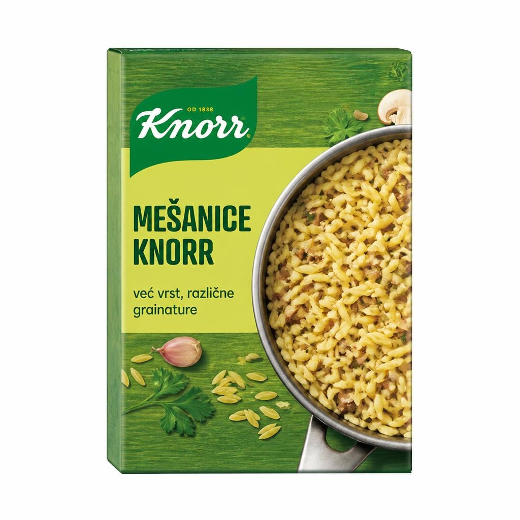 Mešanice Knorr različne gramature Akcija v trgovini Tuš
