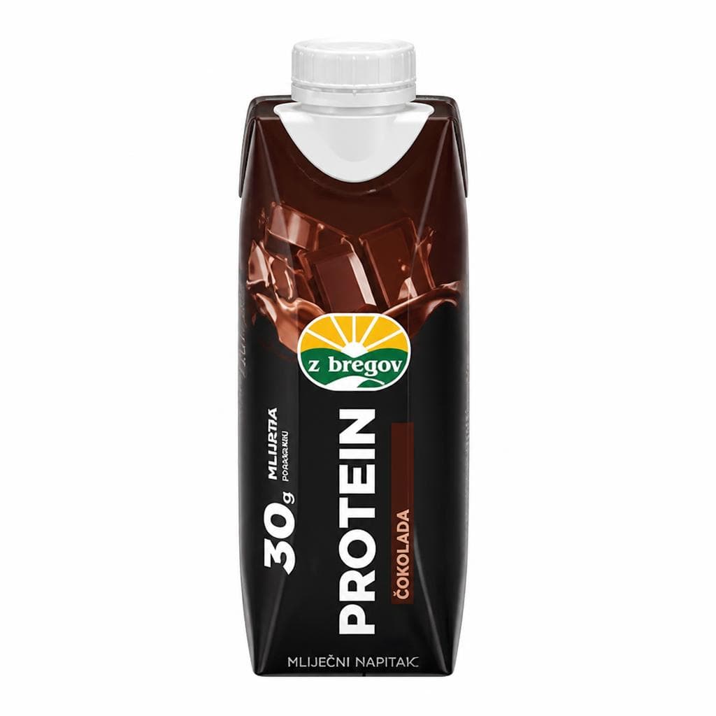 Mlečni napitek s proteini Z'bregov 300 ml Akcija v trgovini Mercator
