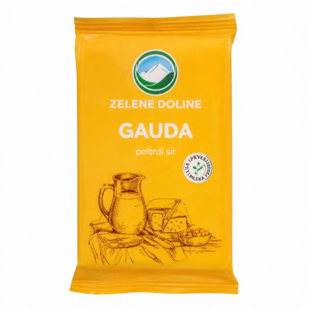 Sir Gauda Zelene doline 300 g - Akcija v trgovini Mercator